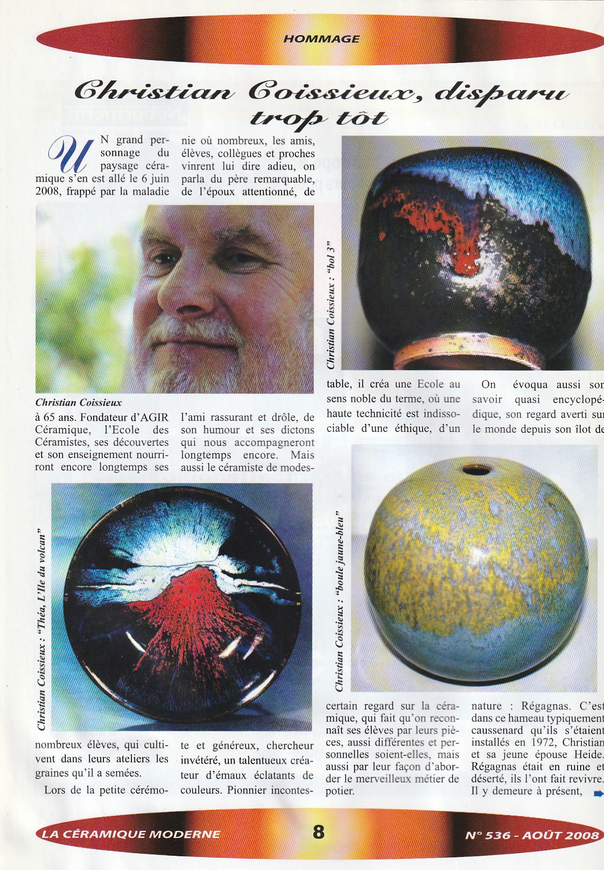 You are currently viewing Tributes to Christian Coissieux in the press